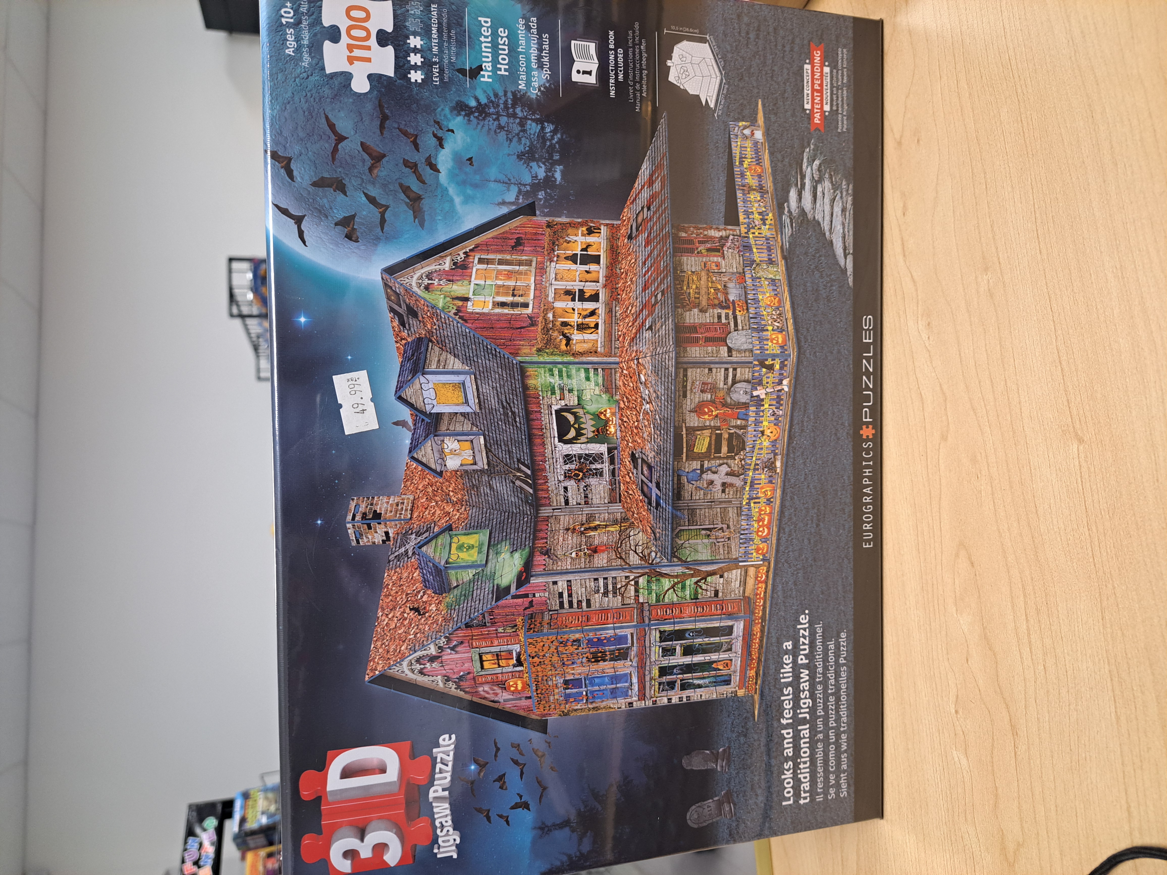 3D Maison hantée casse-tête 1100 morceaux